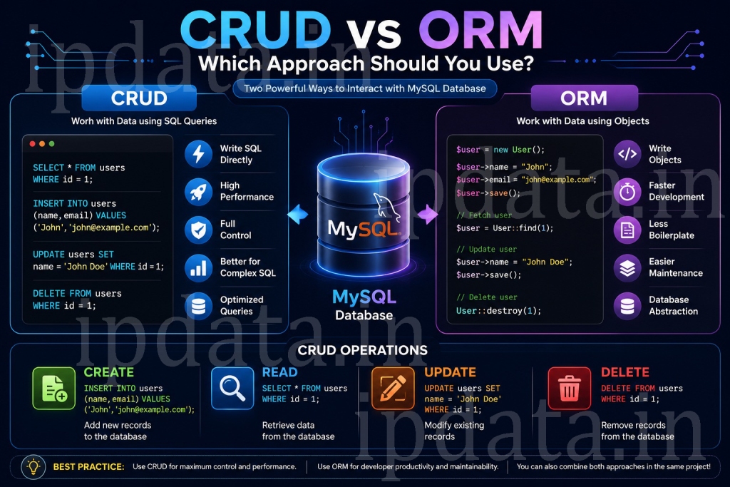 CRUD vs ORM: Which Approach Should You Use?