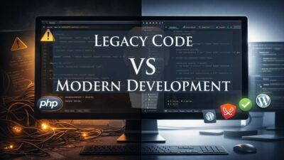 Legacy-PHP-code-vs-modern-development